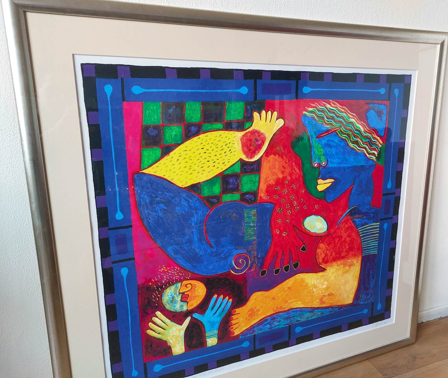 Clemens Briels - Prachtige zeefdruk van Briels ingelijst kopen? Bied vanaf 325!