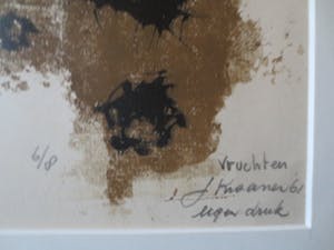 Jaap Kraanen - Vruchten 1961 kopen? Bied vanaf 60!