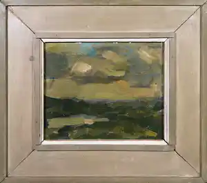 Arthur Beckand - Olieverf op doek, Duinen in de winter - Ingelijst verkauft für € 50!