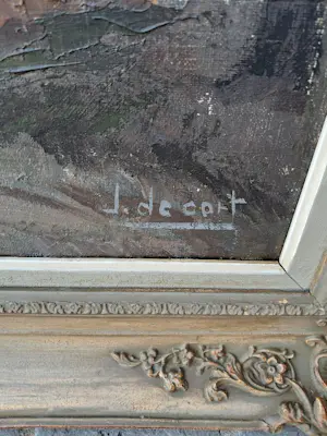 Jules De Cort - Kerkzicht kopen? Bied vanaf 200!