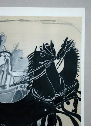 Georges Braque - Char - 1955 - Originele lithografie - Mourlot kopen? Bied vanaf 80!