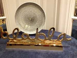 Delphine Boel - Silver Beach Porcelain - Borden verkocht voor € 200!