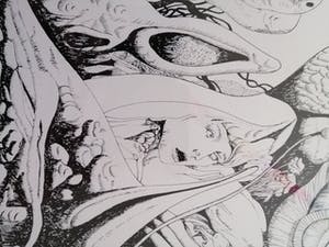 Victor Linford - Surrealistische compositie Zeefdruk 60/150 Handgesigneerd kopen? Bied vanaf 30!