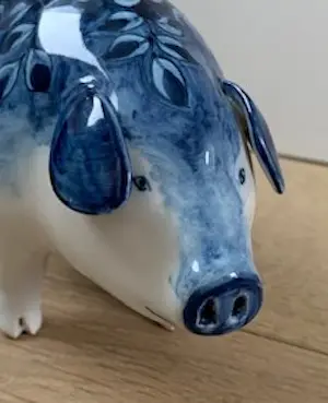 Koninklijke Tichelaar Makkum - Spaarvarken handgeschilderd kopen? Bied vanaf 100!