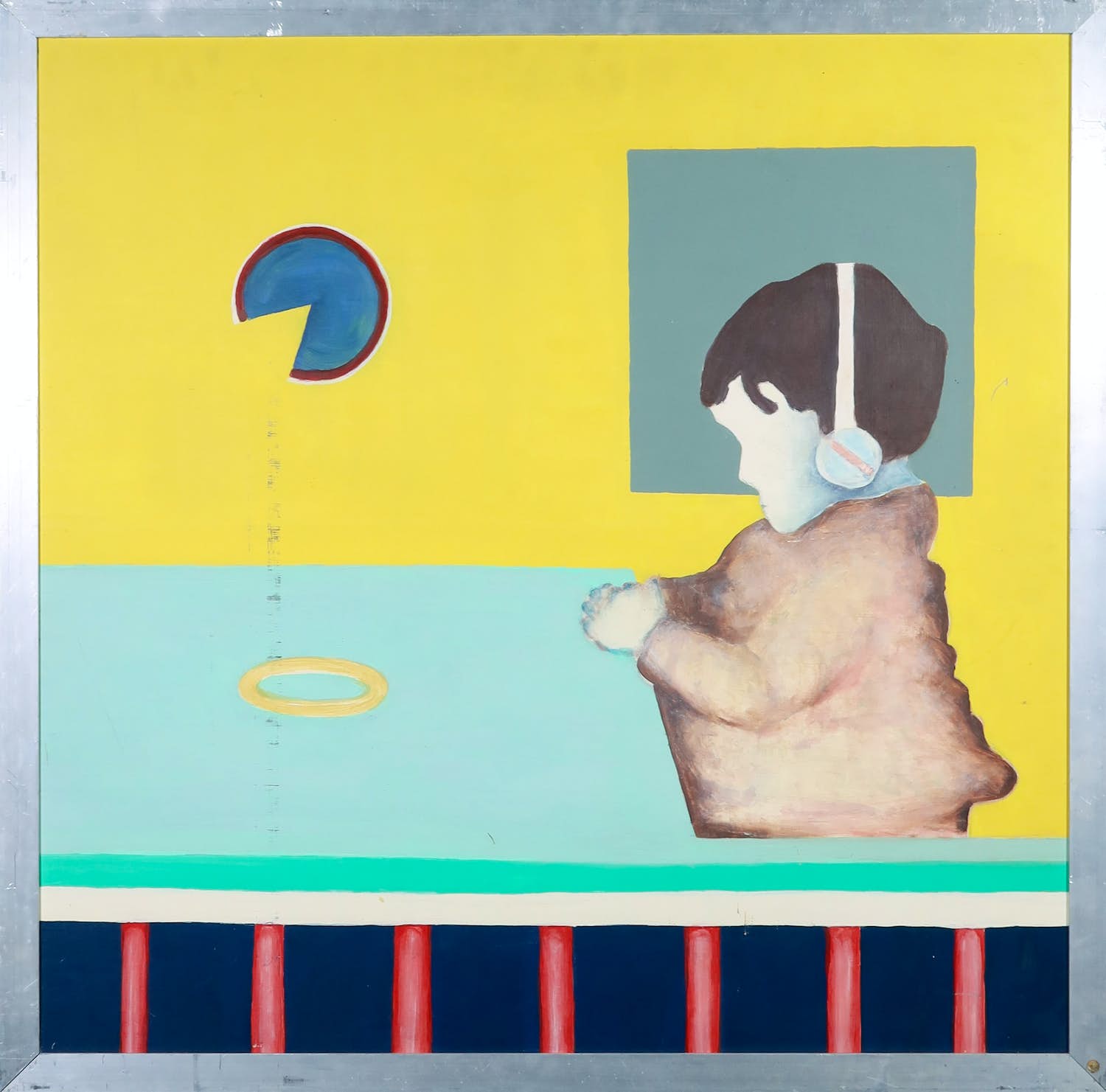 Luuk Gransjean - Olieverf op board, Hummel - Ingelijst kopen? Bied vanaf 1!