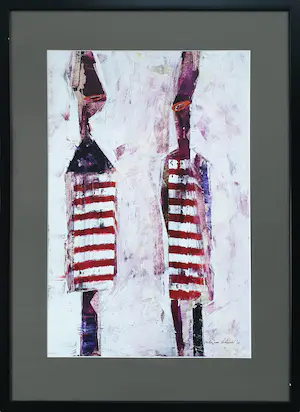 AcheterWillem van Scheijndel - Acryl – Twee Keniase vrouwen – ingelijst? Enchérissez de 280!