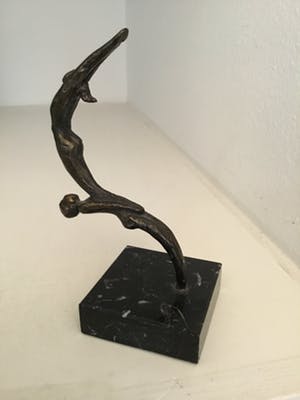 Corry Ammerlaan - Sculptuur “ Samen in balans “ kopen? Bied vanaf 30!
