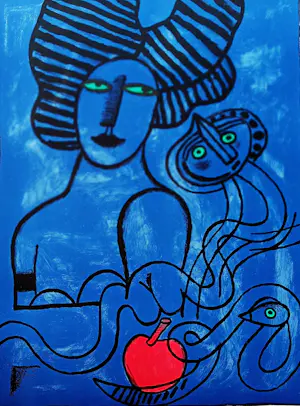Corneille - Kleurenlitho IMAGE du PARADIS uit 1998 kopen? Bied vanaf 59!