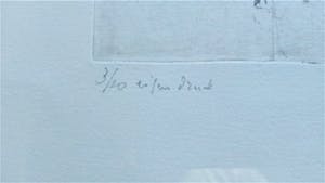 Friso ten Holt - Ets - Circus Acrobaat op Paard - Gesigneerd en Genummerd - 1954 kopen? Bied vanaf 25!