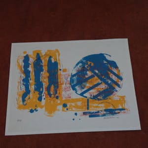 Sam Middleton - Compleet portfolio Everbody's Music Book 14 zeefdrukken 63/75 kopen? Bied vanaf 595!