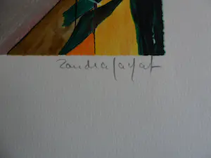 Sandra Jayat - Litho, Titel. CLANDESTINITY OF SOLITUDE (GEHEIME EENZAAMHEID) kopen? Bied vanaf 30!