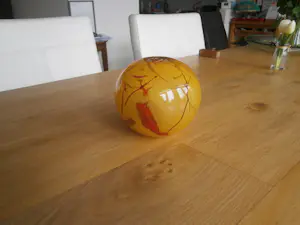 Bernard Heesen - Bol vaas geel. kopen? Bied vanaf 200!