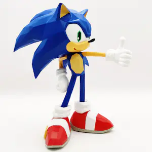 Richard Orlinski - SONIC THE HEDGEHOG – 35-jährige Jubiläum – Skulptur – LIMITED EDITION kopen? Bied vanaf 270!