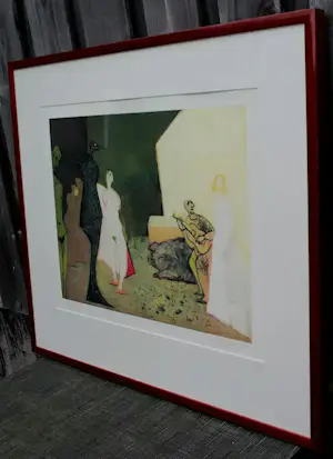Constant - Ingelijste ets/aquatint: Plaisir et tristesse de l'amour - 1979 (nette lijst!) kopen? Bied vanaf 1250!