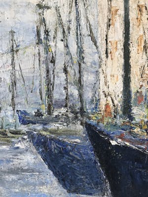 Niet of onleesbaar gesigneerd - Havengezicht kopen? Bied vanaf 10!