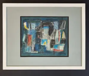 Jaap Nanninga - Abstracte compositie kaufen? Bieten Sie von 850!