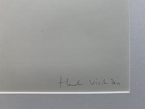 Henk Visch - kleurenlitho - zonder titel - 1994 (Incl passe-partout) kopen? Bied vanaf 125!