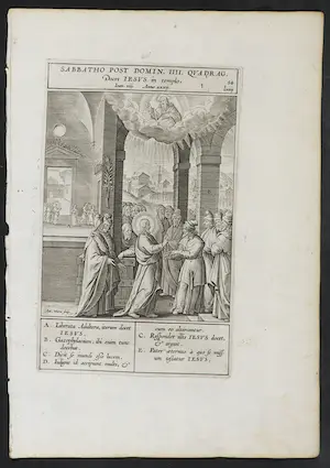 Antonius Wierix - en Karel van Mallery - Vier kopergravures uit de Natalisbijbel kopen? Bied vanaf 1!