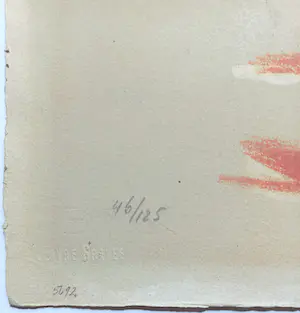 Karel Appel - Black mountains, litho kopen? Bied vanaf 1100!