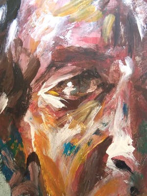 Niet of onleesbaar gesigneerd - Portret van een man kopen? Bied vanaf 10!