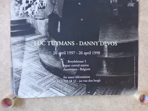 Luc Tuymans - ONS GELUK / ZW-W ZEEFDRUK / 165x110cm / SIG / ZEER GROOT FORMAAT kopen? Bied vanaf 375!