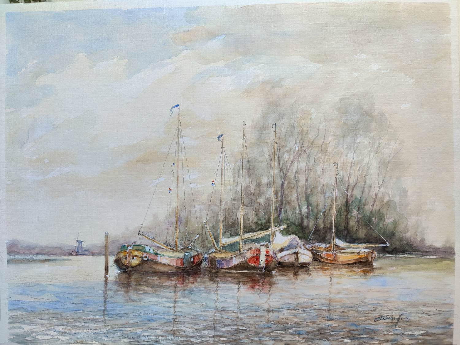 Jan Schaeffer - Loosdrechtse Plassen kopen? Bied vanaf 75!