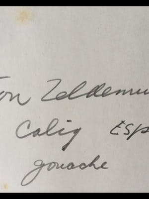 Leon Zeldenrust - doorkijkje in Calig (Spanje) kopen? Bied vanaf 50!