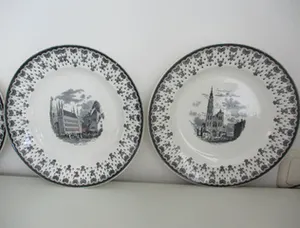 Villeroy en Boch - 3 borden Boch Freres - La Louviere kopen? Bied vanaf 50!