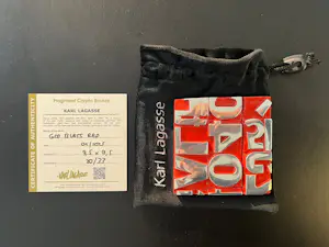 Karl Lagasse - Fragment aluminium kopen? Bied vanaf 100!