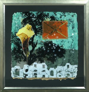 Mark Verdoes - Zeefdruk, Zonder titel - Ingelijst kopen? Bied vanaf 1!