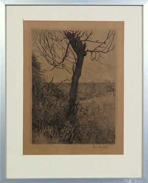 Chris Beekman - Ets, Boom verkocht voor € 50!