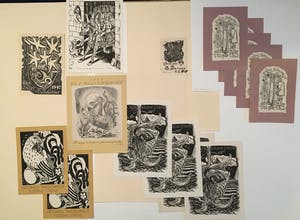 Willem Rozendaal - 48 gravures - gelegenheidskaarten kopen? Bied vanaf 25!