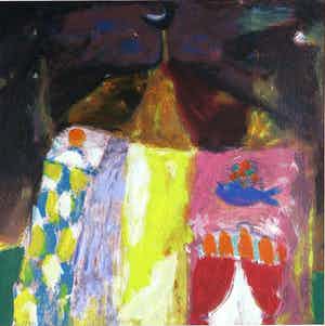 Eugene Brands - Zeefdruk, Zonder titel verkocht voor € 50!