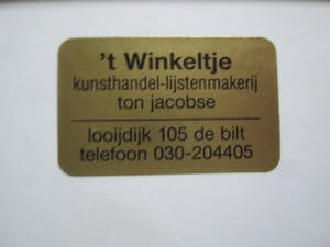 Pieter Defesche - Ingelijste litho kopen? Bied vanaf 70!