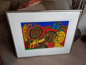 Corneille - Laatste keer!: Zeefdruk 29/200, gesigneerd en '97 kopen? Bied vanaf 229!