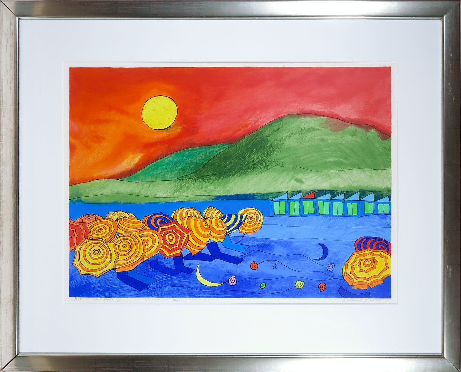 Susan Schildkamp - Zeefdruk, Schaduw/licht - Ingelijst (Groot) kopen? Bied vanaf 40!