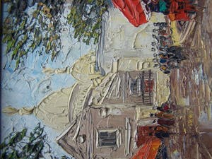 Niet of onleesbaar gesigneerd - Parijs Place du Tertre kopen? Bied vanaf 10!