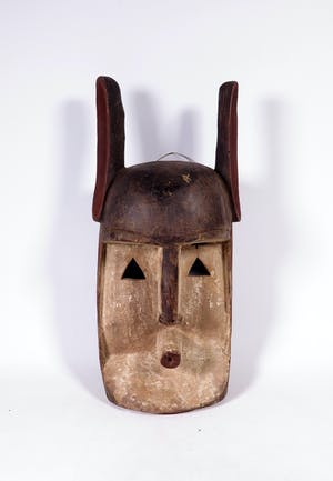 Dogon - Hout, Dyommo konijnenmasker kopen? Bied vanaf 1!