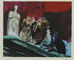 Luis Filcer - Zeefdruk, Zonder titel - Ingelijst kopen? Bied vanaf 1!