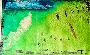 Rolf Weijburg - Grote kleur-ets/reliëfdruk Palau - Atlas of the World´s Smallest Countries verkauft für € 128!