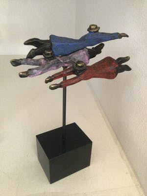 Hans Kuyper - Sculptuur “ VOGELVRIJ “ kopen? Bied vanaf 95!