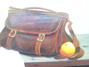 Niet of onleesbaar gesigneerd - Stilleven met appels en tas. C.M Rietveld kopen? Bied vanaf 10!