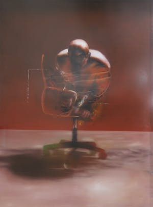 Stephan Kaluza - Olieverf op doek, in/achter mat perspex baklijst, Z.T. (Zeer groot) kopen? Bied vanaf 1!