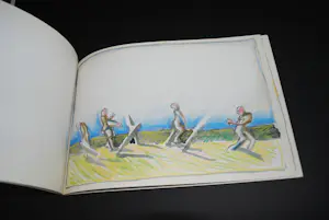 Toer van Schaijk - 2 boeken, o.a. tekeningen bij choreografie 'Landschap' genummerd 533/2200 kopen? Bied vanaf 60!
