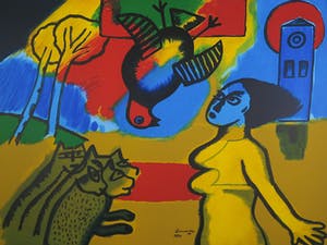 Corneille - Litho, Les Chiens (Groot) kopen? Bied vanaf 200!