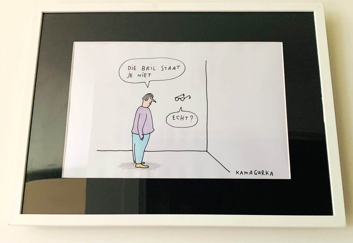 Kamagurka - Die bril??? verkocht voor € 265!