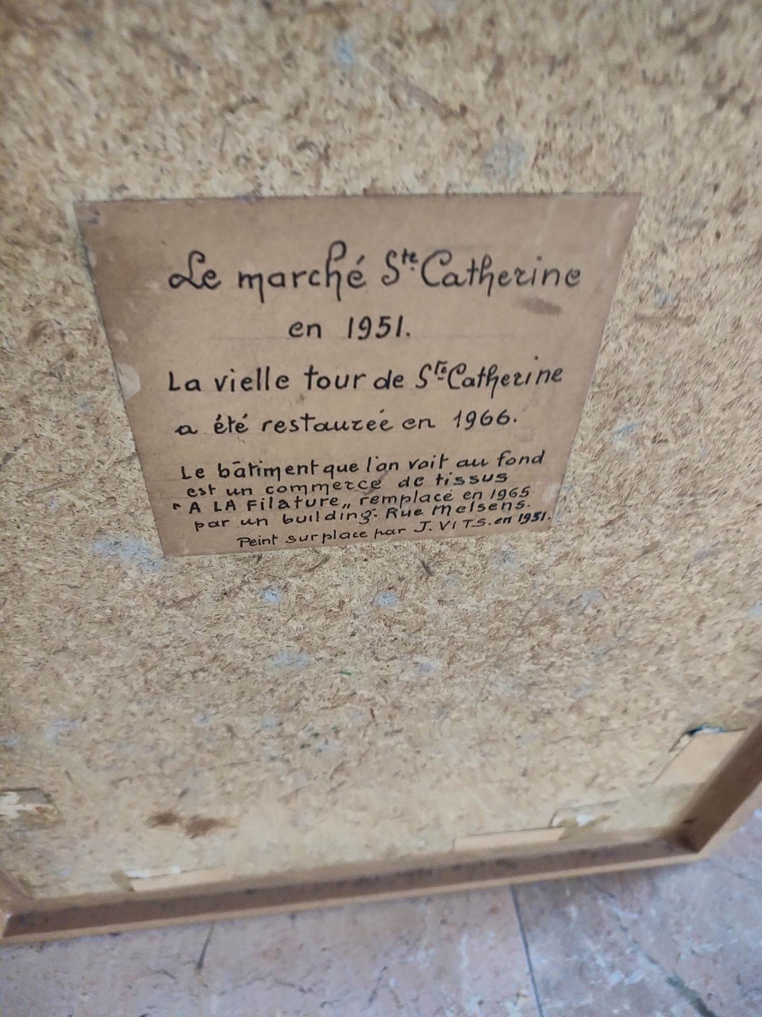 AcheterJules Vits - Le marche St Catherine? Enchérissez de 150!
