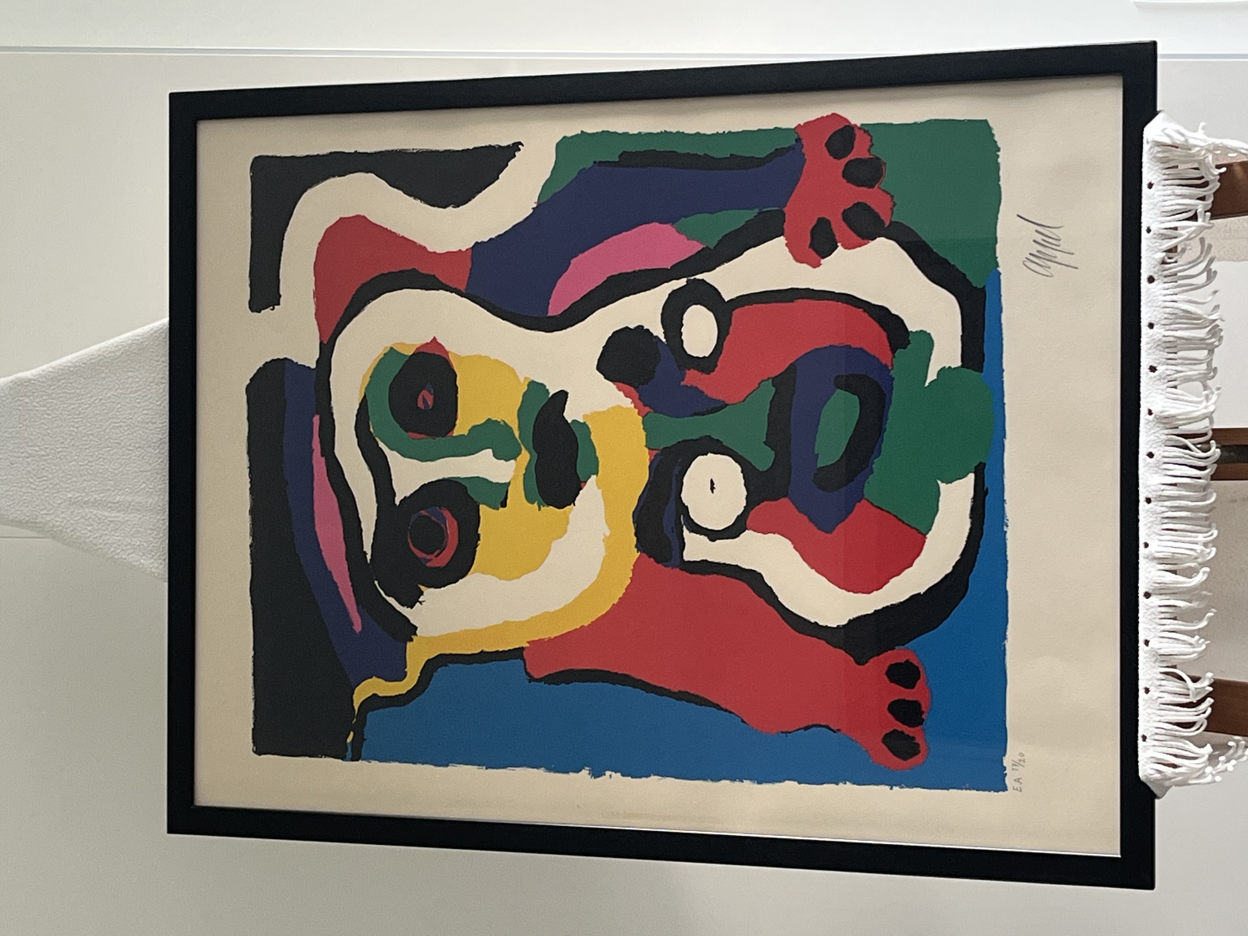 Karel Appel - Figuur compostie - épreuve d'artiste kopen? Bied vanaf 900!