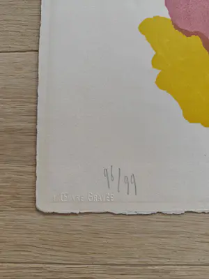 Karel Appel - "Deux Têtes" - Zeldzame Lihografie kaufen? Bieten Sie von 529!