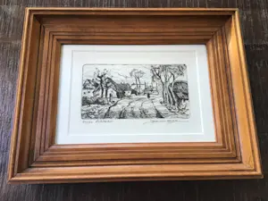 Jos van Dijk - Drie etsen Elspeet. kopen? Bied vanaf 10!